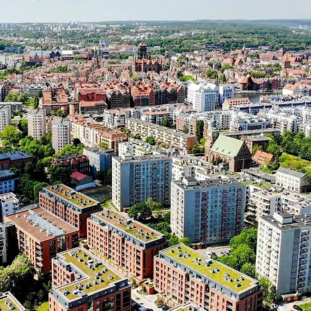 Apartament Z Balkonem I Miejscem Parkingowym W Centrum Gdanska - Scala * Gdańsk
